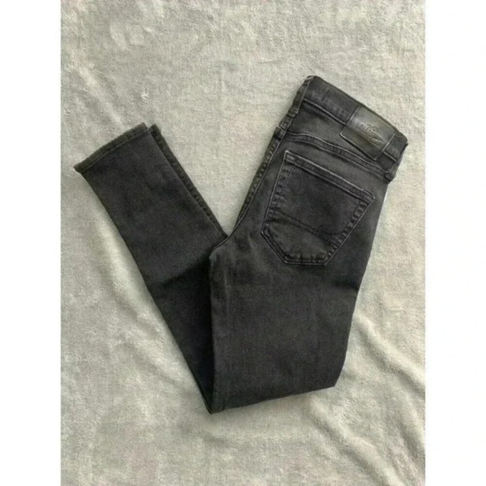 Hollister Jeans Womens 29x30 Black Super Skinny Black Denim Pants